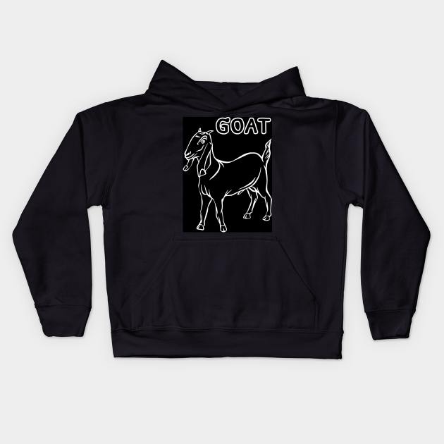 GOAT Kids Hoodie by Crystal6789